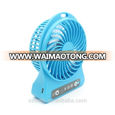 OEM Outdoor Emergency Mini Handy USB Fan With Flashlight